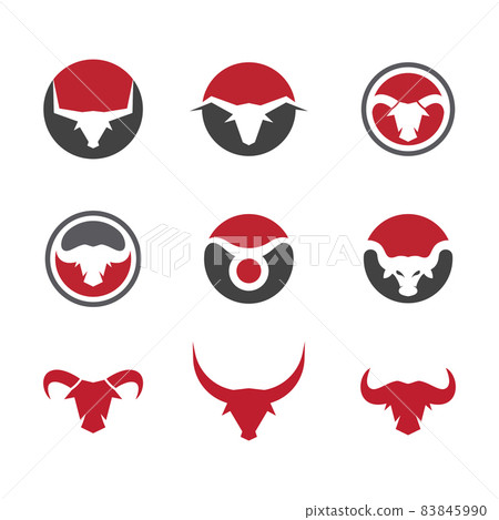 Taurus Logo Template vector icon illustration design 83845990