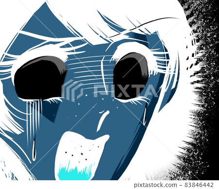 70 年代少女漫畫不愉快的預感害怕黑頭髮女人 83846442