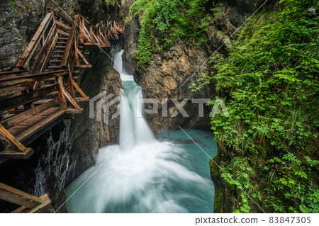 Beautiful Sigmund Thun Klamm gorge in Austria, Europe Beautiful Sigmund Thun Klamm gorge in Austria, Europe 83847305