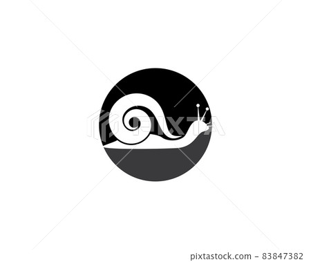 Snail vector icon 83847382