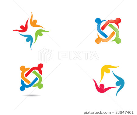 Community vector icon illustration design Community vector icon illustration design 83847401
