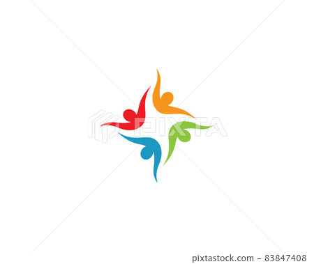 Community vector icon illustration design 83847408