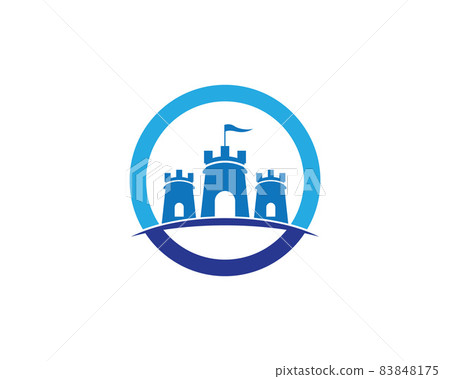 Castle vector icon Castle vector icon 83848175