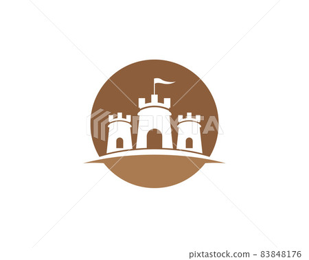 Castle vector icon Castle vector icon 83848176