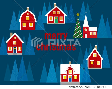 Merry Christmas Scandinavian Merry Christmas Scandinavian 83849059