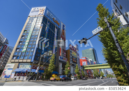 【城市景觀】秋葉原電器街的城市景觀 【城市景觀】秋葉原電器街的城市景觀 83853624