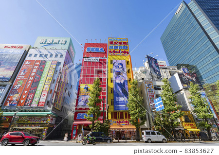 【城市景觀】秋葉原電器街的城市景觀 【城市景觀】秋葉原電器街的城市景觀 83853627