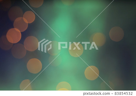 blurred green and orange christmas background 83854532