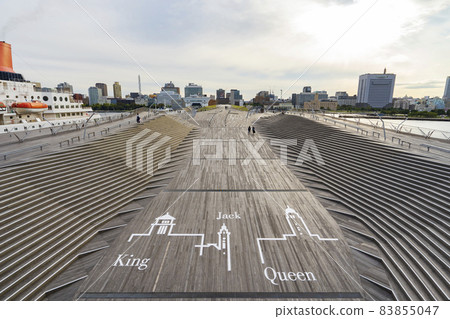 [城市景觀]橫濱港大山橋國際客輪碼頭 83855047