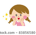 一個讓她的眼睛充滿期待的女孩 83856580