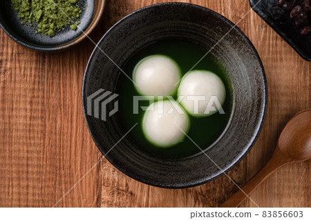 Matcha Tangyuan Winter Solstice Lantern Festival White Tang yuan tangyuan タンユエン 団子 Matcha Tangyuan Winter Solstice Lantern Festival White Tang yuan tangyuan タンユエン 団子 83856603