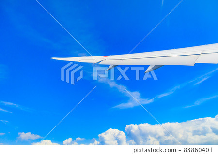 【圖片素材】飛機窗外的風景（B787） 83860401