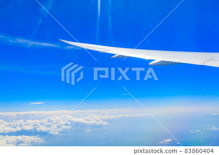 【圖片素材】飛機窗外的風景（B787） 83860404