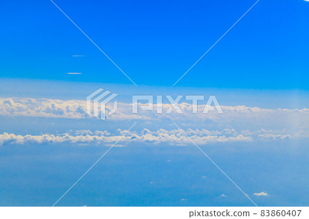 【圖片素材】飛機窗外的風景（B787） 83860407