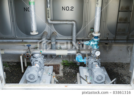 Pressurized water supply pump 83861316