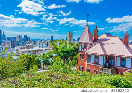 [Urban landscape of Hyogo] Urban landscape around Kobe Ijinkan 83862200