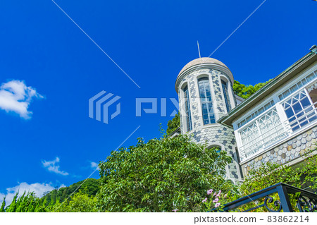 【兵庫城市景觀】神戶異人館周邊城市景觀 83862214