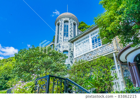 【兵庫城市景觀】神戶異人館周邊城市景觀 83862215