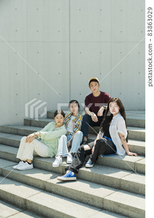 Multinational dance team 83863029