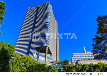 東京千代田區城市景觀 秋季 東京中城日比谷 東京千代田區城市景觀 秋季 東京中城日比谷 83863793
