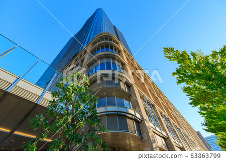 東京千代田區城市景觀 秋季 東京中城日比谷 83863799