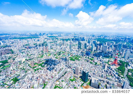 東京塔 / 航拍 83864037