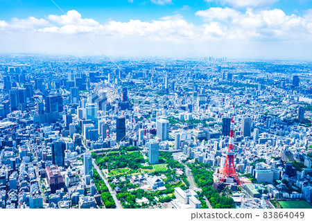 東京塔 / 航拍 83864049