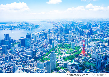 東京塔 / 航拍 83864053