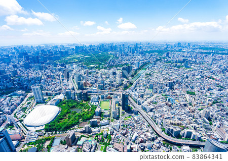 Tokyo Dome / Aerial Photograph Tokyo Dome / Aerial Photograph 83864341