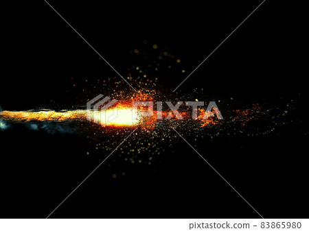 Illustration with colorful sparks Illustration with colorful sparks 83865980