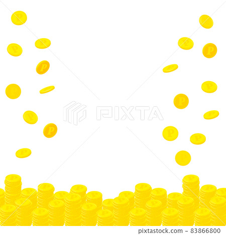 硬幣表達點的插圖素材 83866800