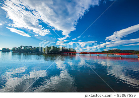 Miyagi Prefecture, Japan's Three Views of Matsushima Scenery Miyagi Prefecture, Japan's Three Views of Matsushima Scenery 83867659