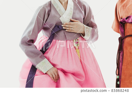 韓國傳統女性服裝韓服 83868248