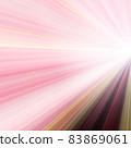 Beautiful rainbow gradient radial line background red, brown, dark brown, yellow, pink, white 83869061