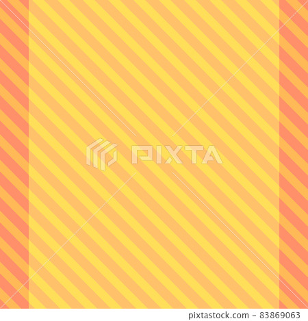 Yellow and orange diagonal and vertical stripe background 83869063