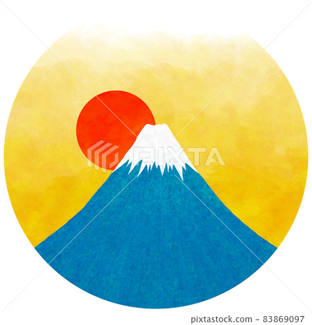 富士山和第一個日出 富士山和第一個日出 83869097