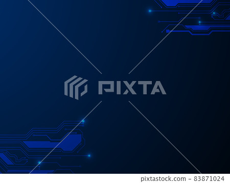 Abstract background material with the image of technology. There is a copy space, and a vector illustration. Abstract background material with the image of technology. There is a copy space, and a vector illustration. 83871024