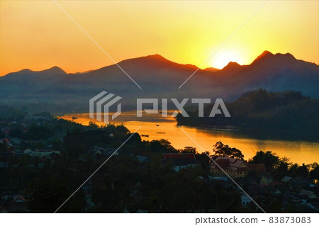 Luang Prabang, the ancient capital of the World Heritage Site 83873083