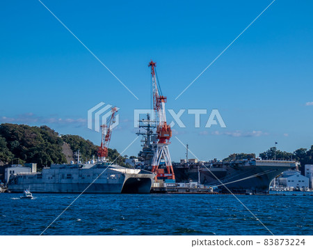 Yokosuka port scenery Yokosuka port scenery 83873224