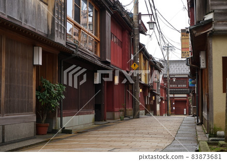 北陸金澤的旅遊勝地,無人的東茶屋區 北陸金澤的旅遊勝地,無人的東茶屋區 83873681