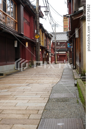 北陸金澤的旅遊勝地,無人的東茶屋區 北陸金澤的旅遊勝地,無人的東茶屋區 83873682