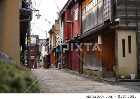 北陸金澤的旅遊勝地,無人的東茶屋區 北陸金澤的旅遊勝地,無人的東茶屋區 83873683