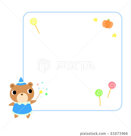 Halloween bear with frame + decoration Halloween bear with frame + decoration 83873966