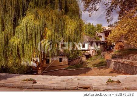 Autumn in Leshten, Rhodope mountains, Bulgaria 83875188