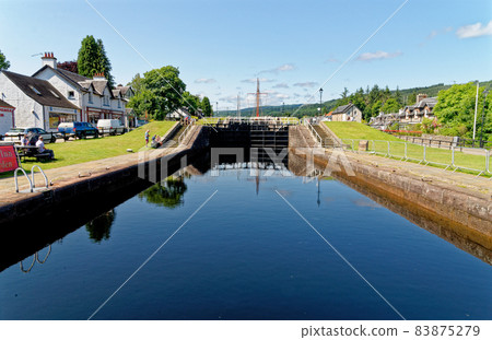 Fort Augustus Locks - Loch Ness, Highlands, Scotland Fort Augustus Locks - Loch Ness, Highlands, Scotland 83875279