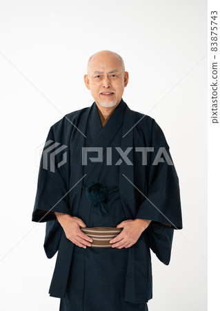 日式服裝老人和服 83875743