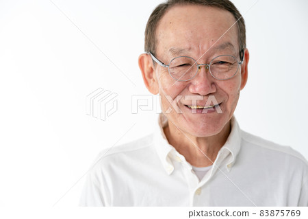 Senior man portrait Senior man portrait 83875769