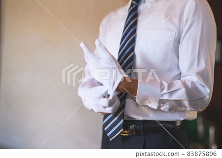 Man with a tie 83875806