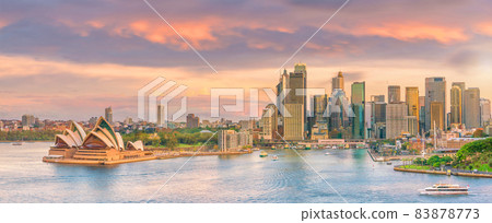 Downtown Sydney skyline 83878773