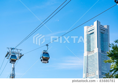 [神奈川縣] 好天氣的港未來城市索道 83880781